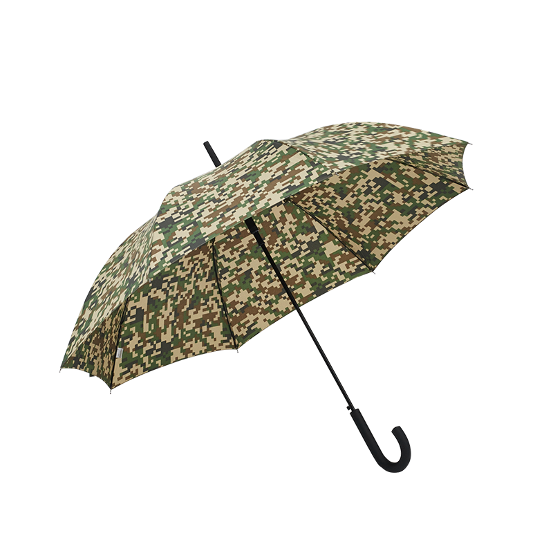Mens Long Handled Umbrella With Pattern